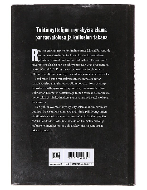Muistini mukaan - Persbrandt, Mikael - Elämäkerrat ja muistelmat - 10105641846 - 1