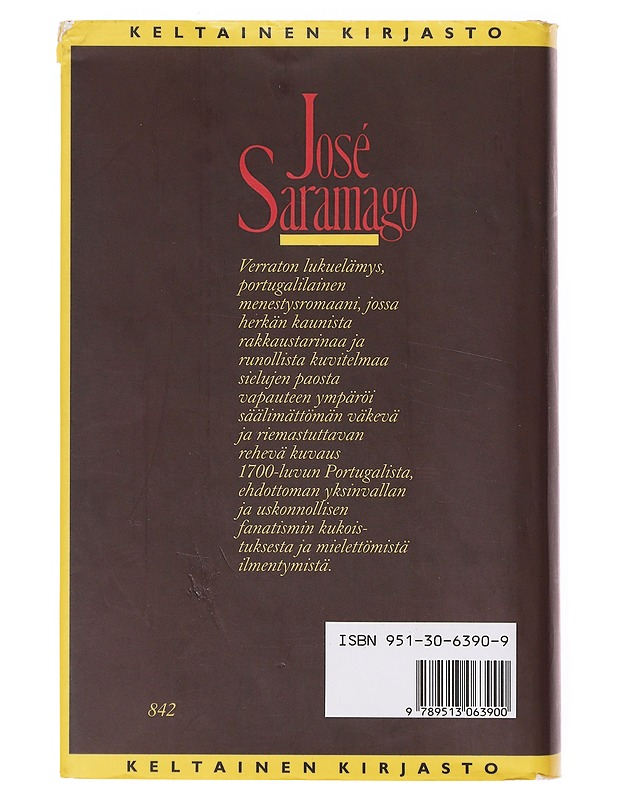 Baltasar ja Blimunda - José Saramago - Romaanit ja novellit - 10105641867 - 1