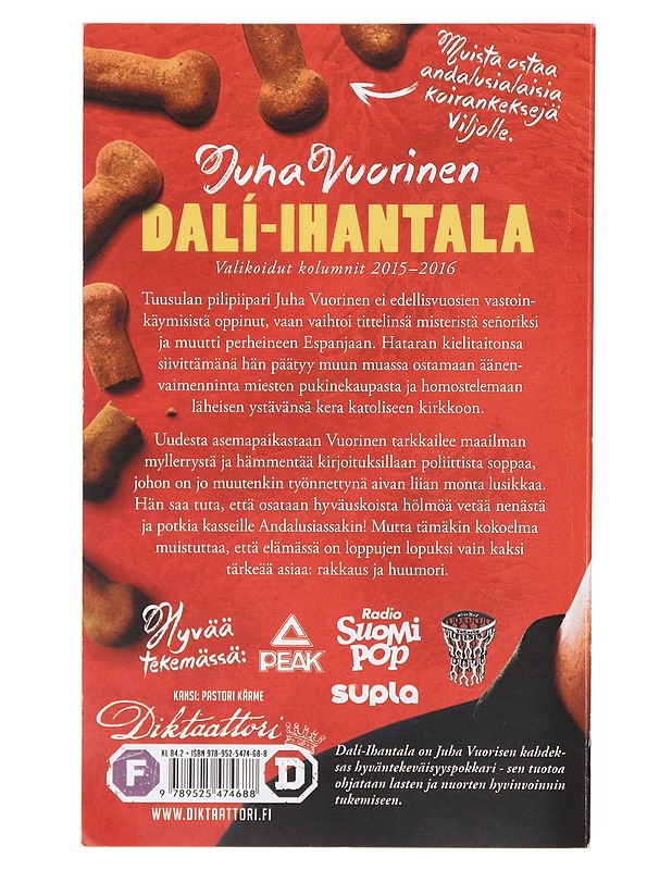 Dalí-Ihantala - Juha Vuorinen - Elämäkerrat ja muistelmat - 10105641908 - 1