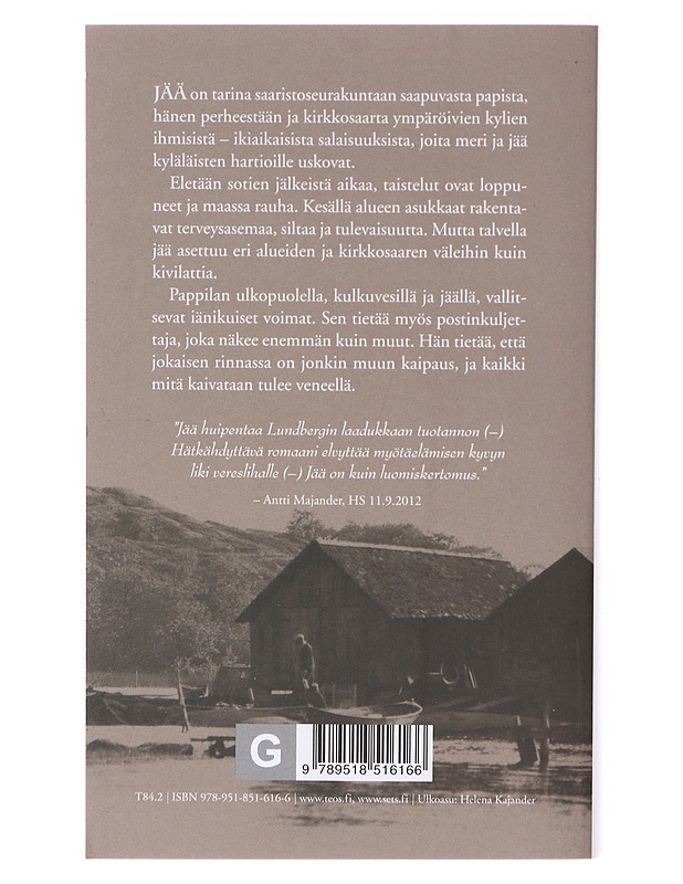 Jää - Lundberg, Ulla-Lena - Romaanit ja novellit - 10105641911 - 1