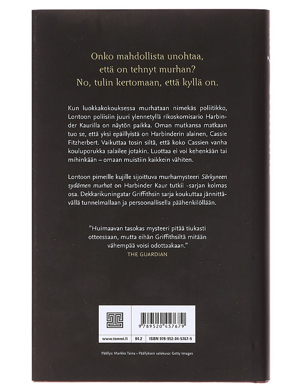 Särkyneen sydämen murhat - Griffiths, Elly - Romaanit ja novellit - 10105641927 - 1