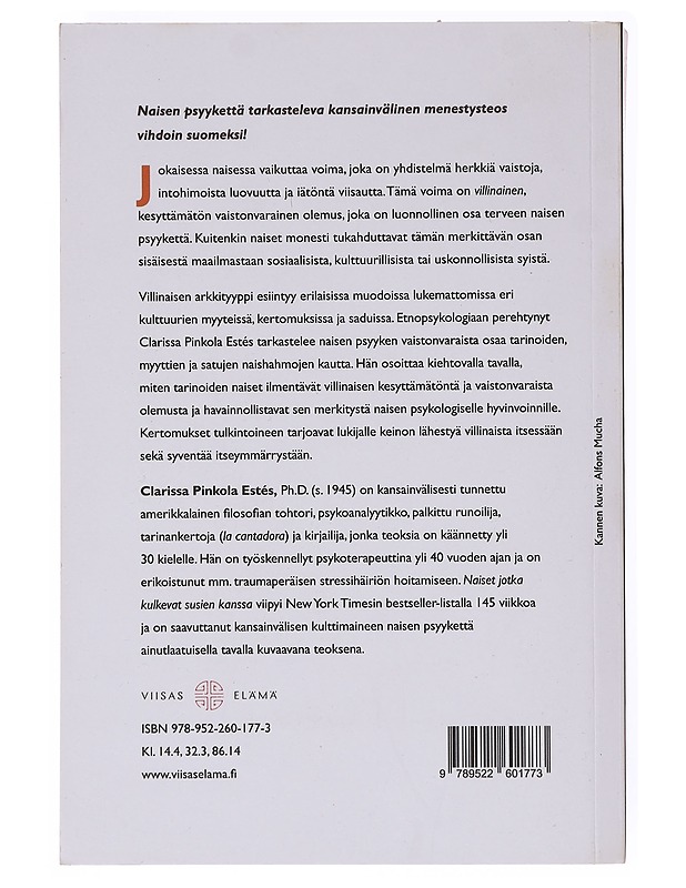 Naiset jotka kulkevat susien kanssa / villinaisen arkkityyppi myyteissä ja kertomuksissa - Estés, Clarissa Pinkola - Tietokirjat ja oppaat - 10105641925 - 1