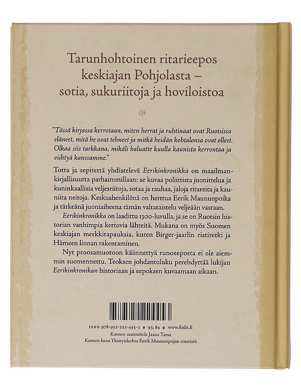 Eerikinkronikka - Lönnroth, Harry - Runot ja näytelmät - 10105641978 - 1