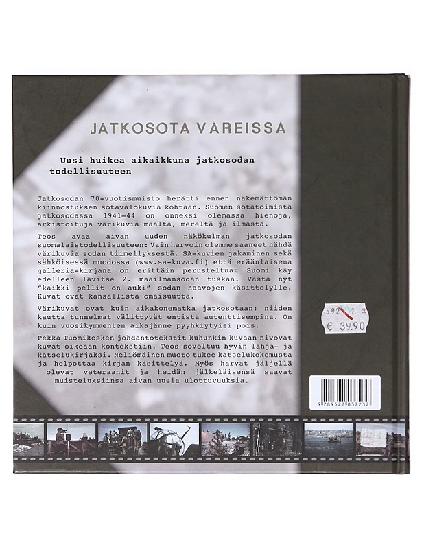 Jatkosota väreissä - Tuomikoski, Pekka - Kirja lahjaksi - 10105642002 - 1