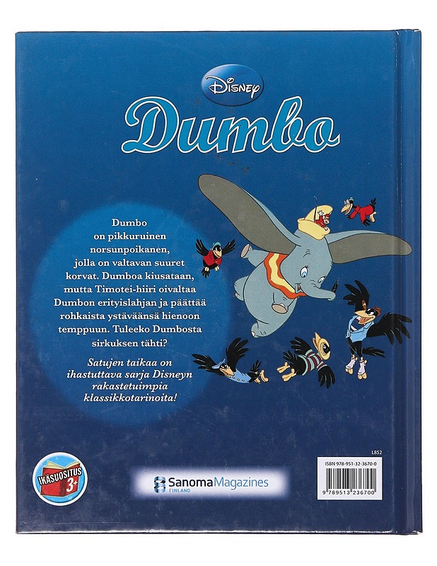 Dumbo - Tuomisto, Pekka - Lastenkirjat - 10105642004 - 1