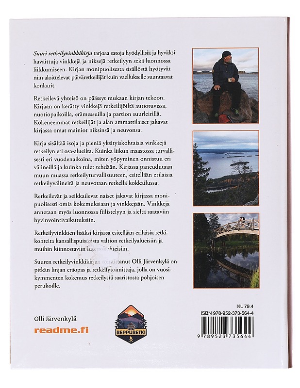 Suuri retkeilyvinkkikirja - Järvenkylä, Olli - Tietokirjat ja oppaat - 10105642035 - 1