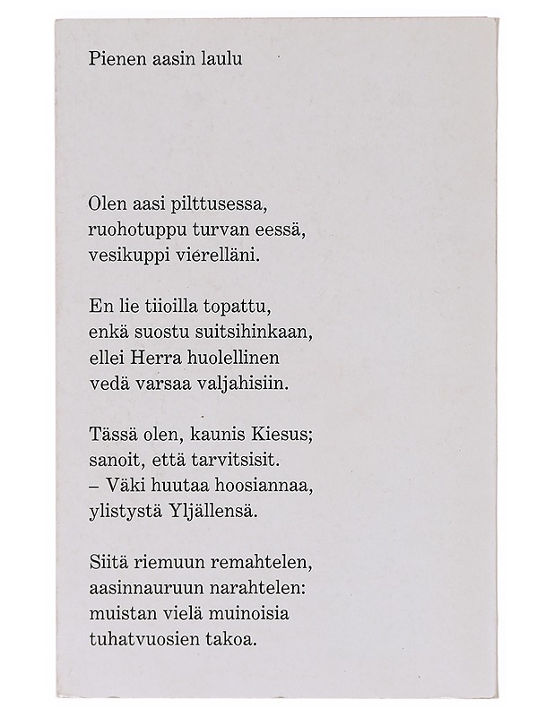 Morsiuspuu - Mäki,Oili - Runot ja näytelmät - 10105642048 - 1