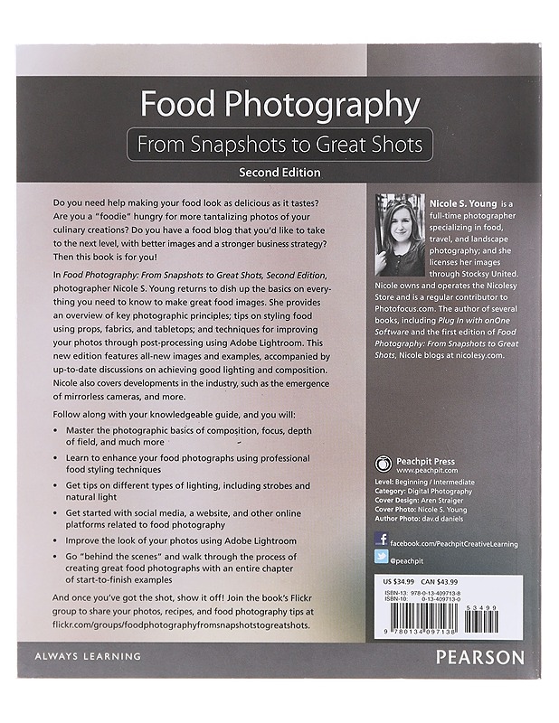 Food photography : from snapshots to great shots - Young, Nicole S. - Harrastekirjat - 10105642065 - 1