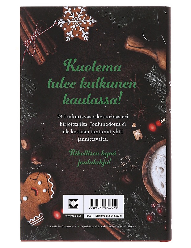 Toiset 24 yötä jouluun huippudekkaristien jännitystarinoita - Andersson, Laura - Joulukirjat - 10105642071 - 1