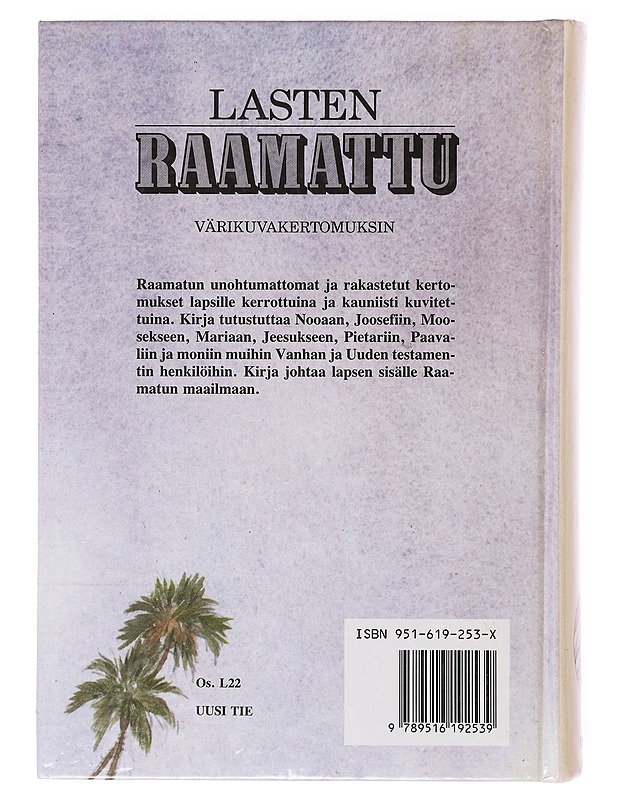 Lasten Raamattu värikuvakertomuksin - De Graaf, Anne - Lastenkirjat - 10105642079 - 1