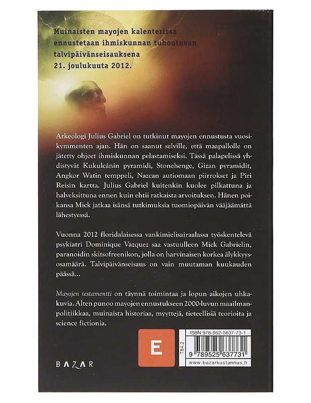 Mayojen testamentti - Alten, Steve - Fantasia- ja scifi - 10105642101 - 1