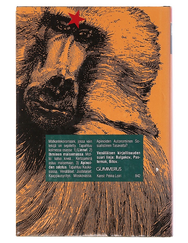 Apinoiden odotus : matkantekoromaani - Bitov, Andrei - Romaanit ja novellit - 10105642120 - 1