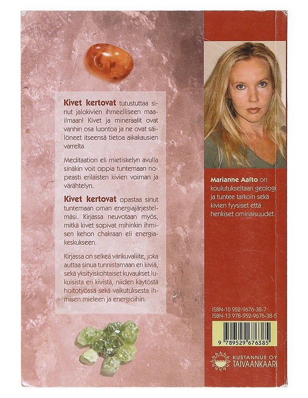 Kivet kertovat / jalokivet, chakrat ja meditaatio - Marianne Aalto - Tietokirjat ja oppaat - 10105642148 - 1