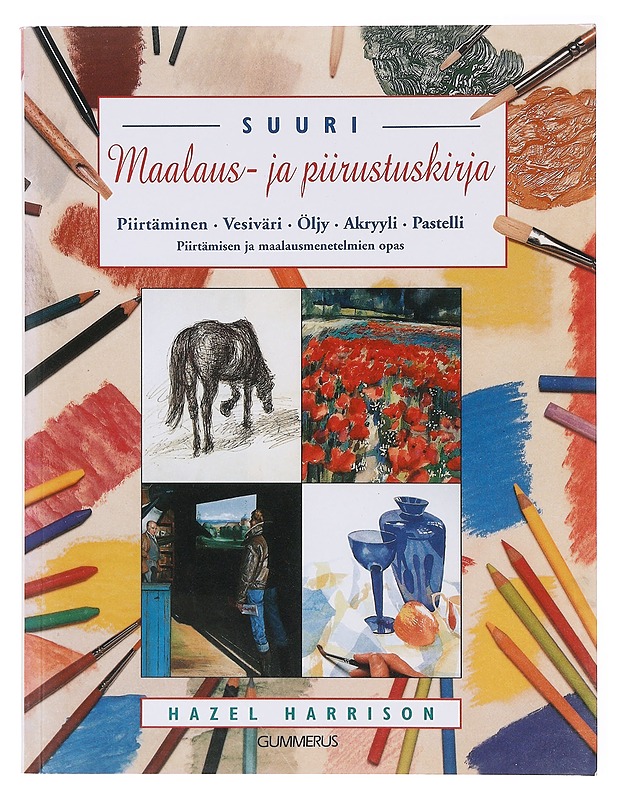 Suuri maalaus- ja piirustuskirja - Harrison, Hazel - Kirja lahjaksi - 10105642225 - 0