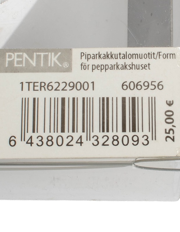 PENTIK piparkakkutalomuotti - Joulutuotteet - 10105642272 - 1