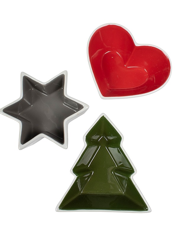 SAGAFORM Christmas kulho, 3 kpl - Joulutuotteet - 10105642275 - 1