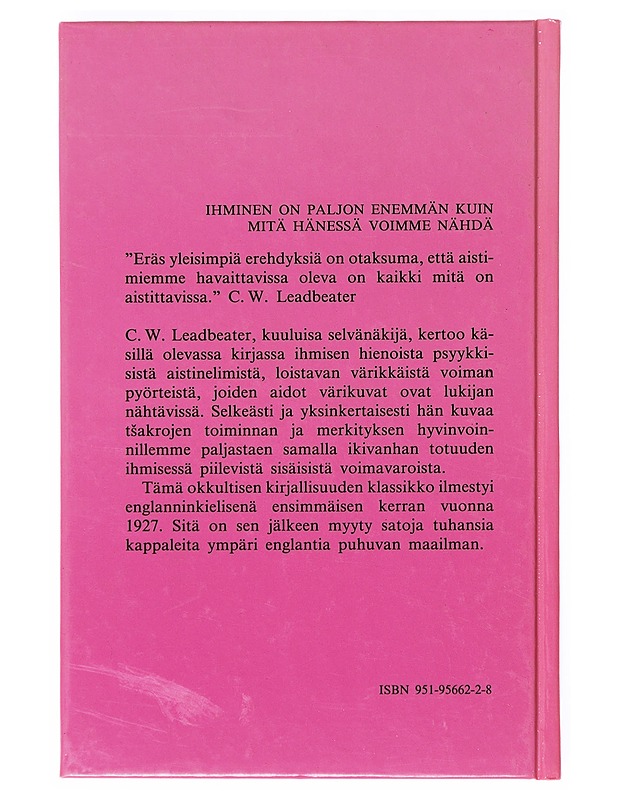 Tsakrat - Leadbeater, C. W. - Tietokirjat ja oppaat - 10105642306 - 1
