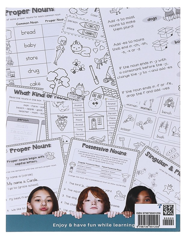 First Grammar Workbook Kids Grade 1 - Lastenkirjat - 10105642337 - 1