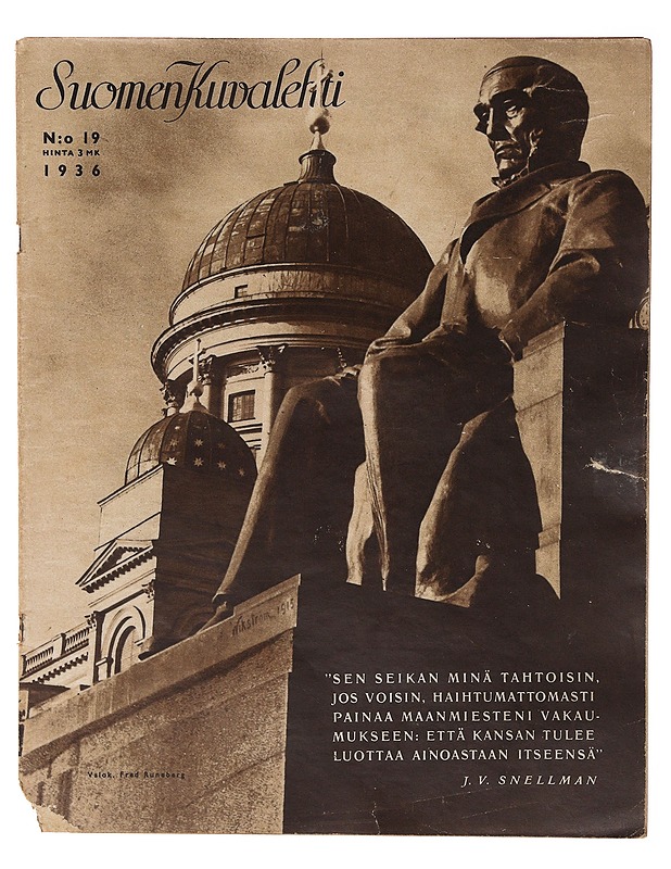 Suomen Kuvalehti 19/1936 - Lehdet - 10105642407 - 0