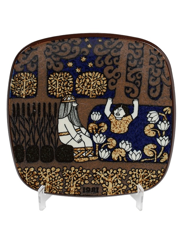 ARABIA Kalevala 1981 vuosilautanen - Designsuosikit - 10105642427 - 0