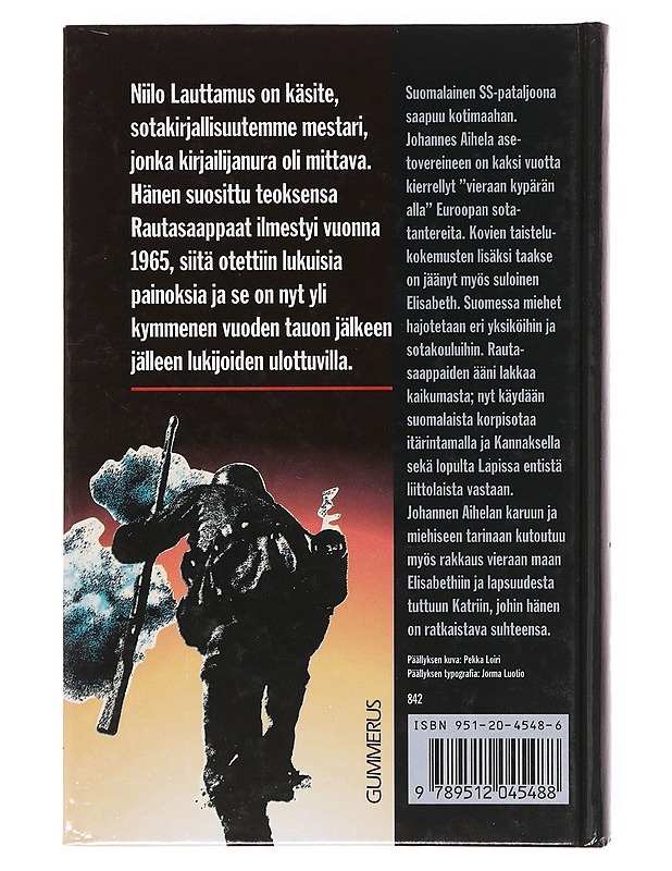 Rautasaappaat : romaani - Niilo Lauttamus - Romaanit ja novellit - 10105642435 - 1