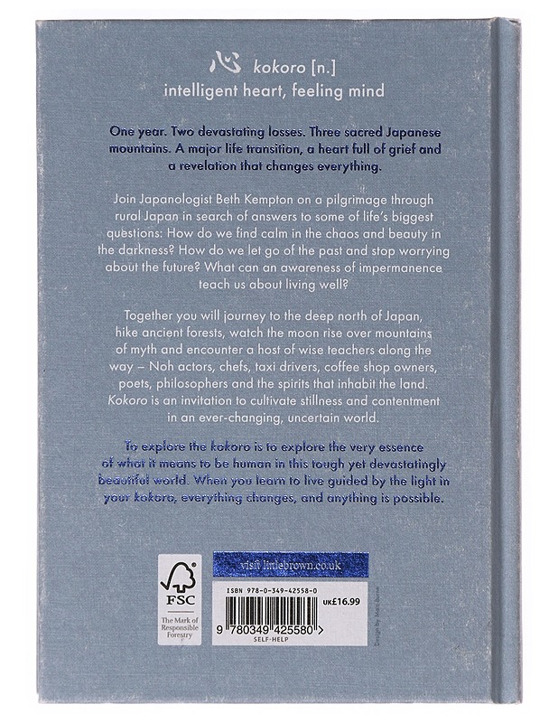 Kokoro, Japanese wisdom for a life well lived - Beth Kempton - Elämäkerrat ja muistelmat - 10105642476 - 1