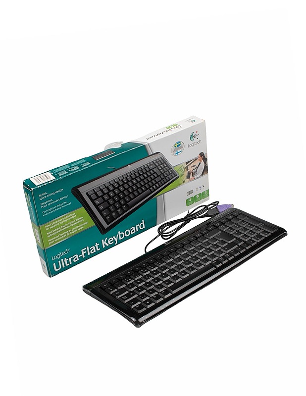 LOGITECH Ultra Flat -näppäimistö  - Tietokoneet - 10105642478 - 0