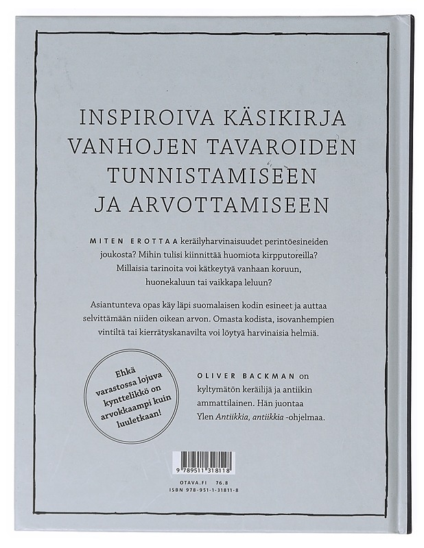 Ullakon aarteet - Oliver Backman - Tietokirjat ja oppaat - 10105642482 - 1