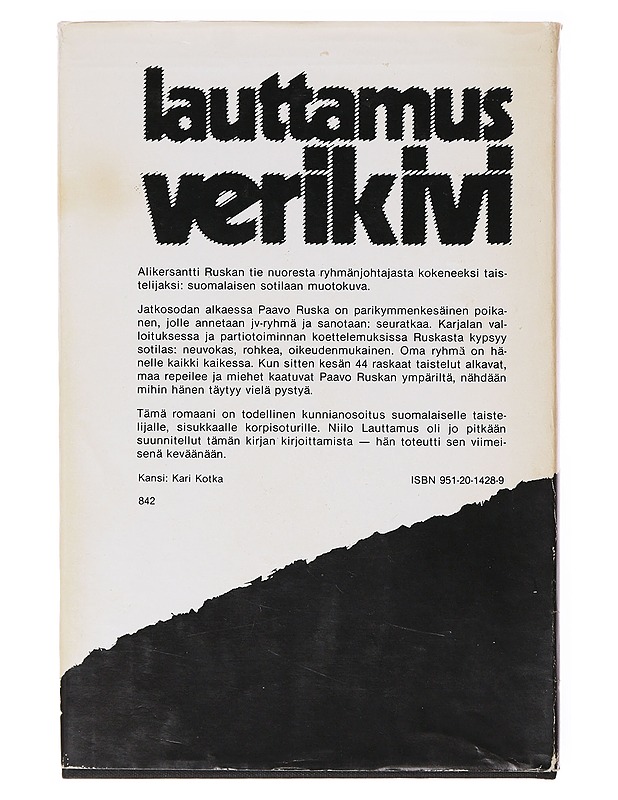 Verikivi - Niilo Lauttamus - Romaanit ja novellit - 10105642487 - 1