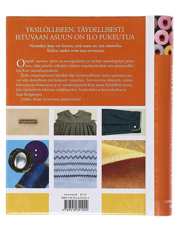 Ompele, saumaa, sovita - Knight, Lorna - Tietokirjat ja oppaat - 10105642486 - 1