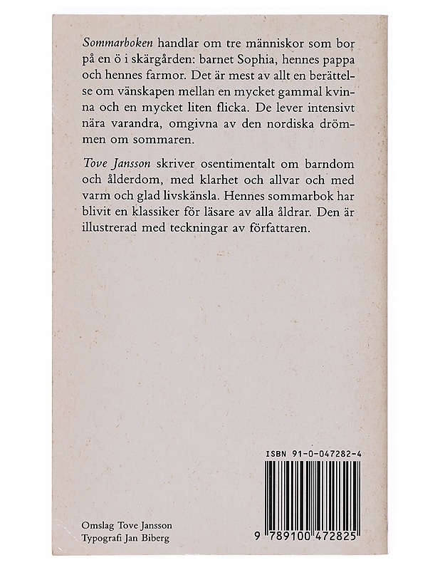 Sommarboken - Tove Jansson - Romaanit ja novellit - 10105642498 - 1