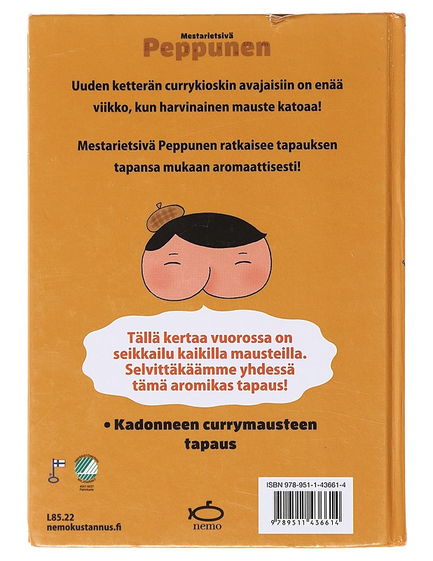Mestarietsivä Peppunen / kadonneen currymausteen tapaus - Troll - Lastenkirjat - 10105642530 - 1