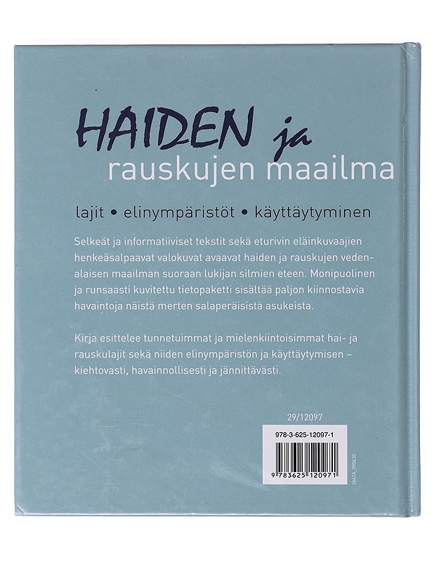 Haiden ja rauskujen maailma / lajit, elinympäristöt, käyttäytyminen - Vilcinskas, Andreas - Tietokirjat ja oppaat - 10105642544 - 1