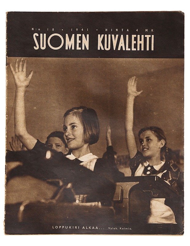 Suomen Kuvalehti 18/1941 - Lehdet - 10105642597 - 0