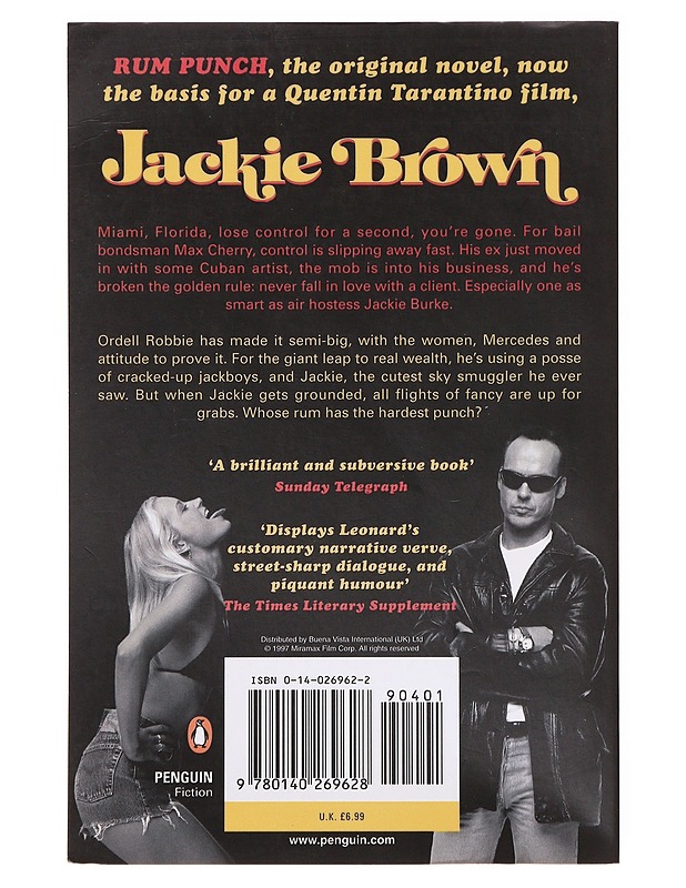 Rum Punch : Jackie Brown - Elmore Leonard - Romaanit ja novellit - 10105642613 - 1