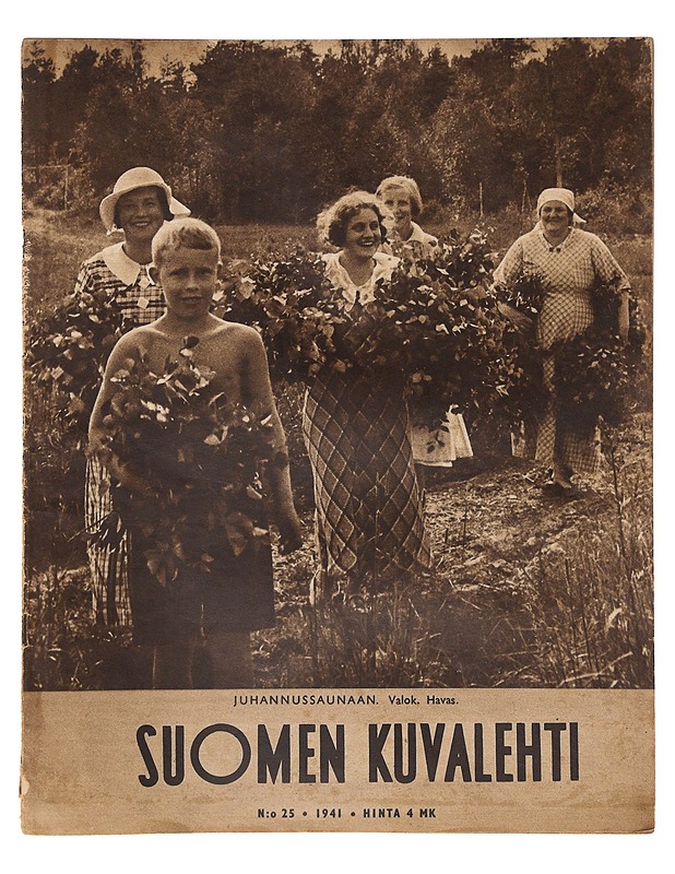 Suomen Kuvalehti 25/1941 - Lehdet - 10105642631 - 0