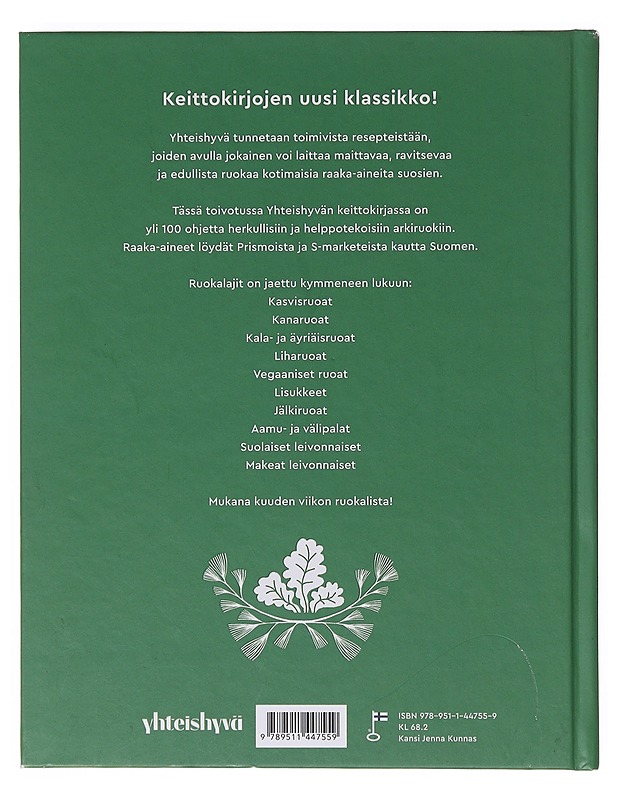 Yhteishyvän parhaat kotiruoat - Autio, Sanna - Ruokakirjat - 10105642694 - 1