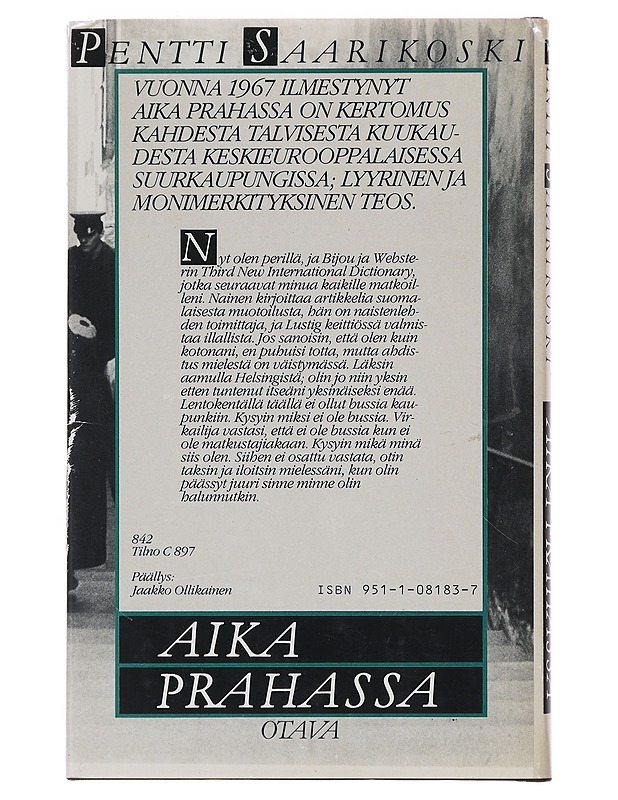 Aika Prahassa - Pentti Saarikoski - Elämäkerrat ja muistelmat - 10105642755 - 1