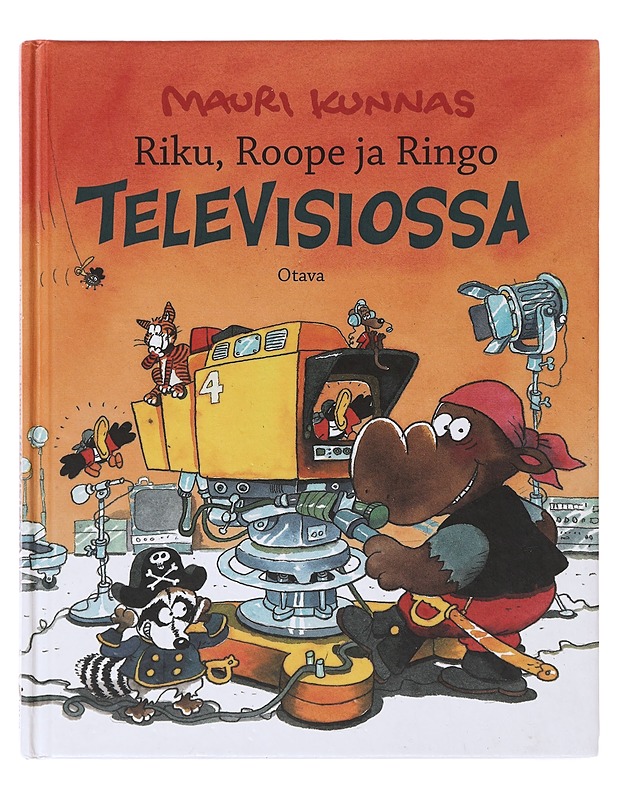 Riku, Roope ja Ringo televisiossa - Kunnas, Mauri - Lastenkirjat - 10105642765 - 0
