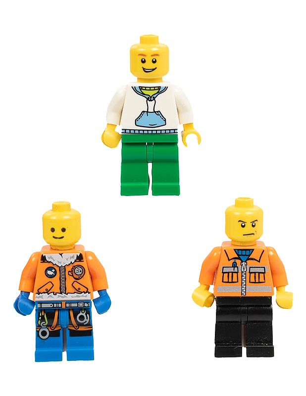 LEGO minifiguuri, 3 kpl - Lasten figuurit - 10105642777 - 0