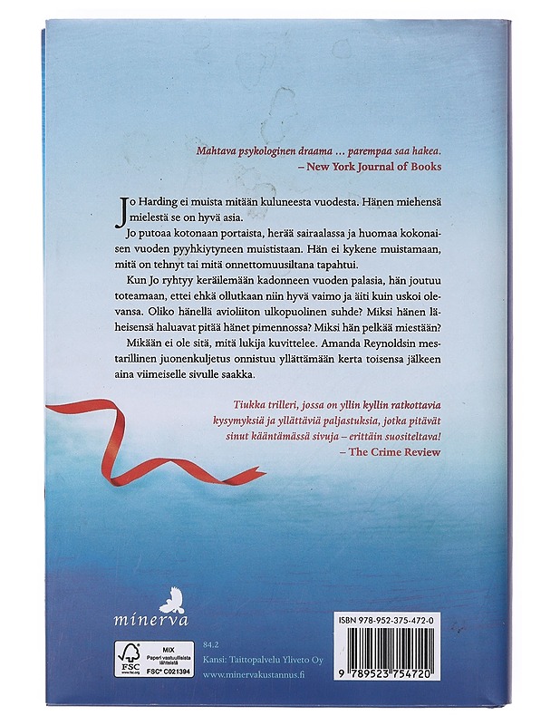 Liian lähellä - Reynolds, Amanda - Romaanit ja novellit - 10105642781 - 1