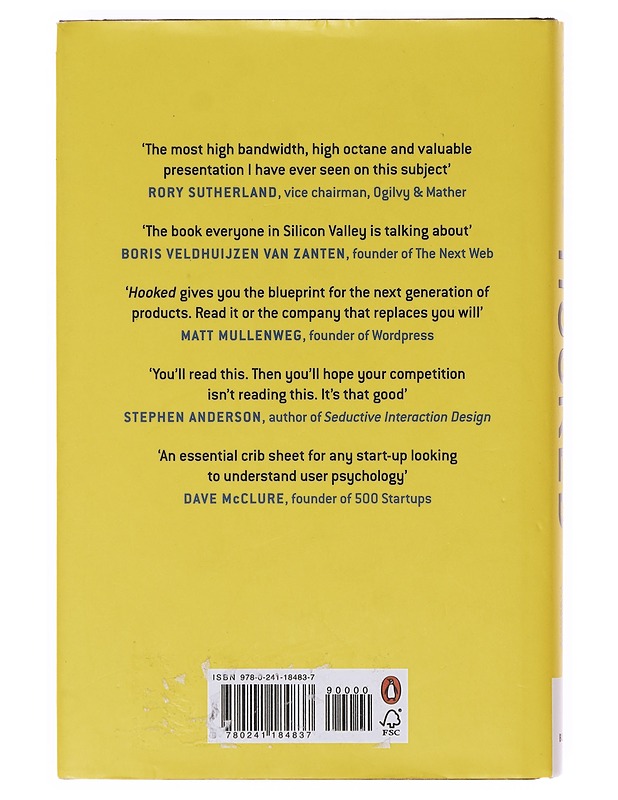 Hooked : how to build habit-forming products - Eyal, Nir - Tietokirjat ja oppaat - 10105642784 - 1