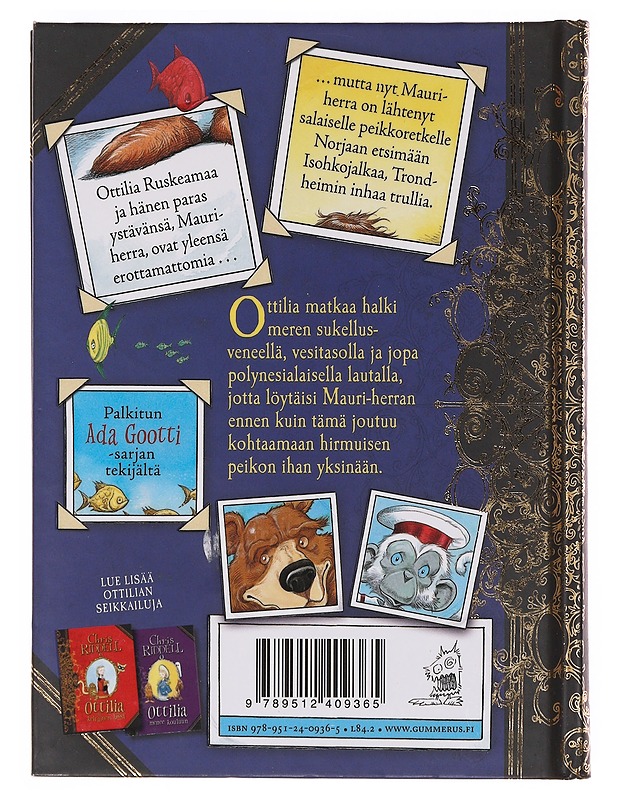 Ottilia merillä - Riddell, Chris - Lastenkirjat - 10105642792 - 1