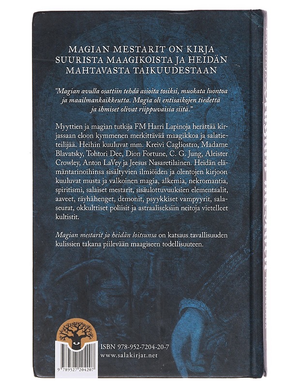 Magian mestarit ja heidän loitsunsa / salatietokirja - Harri Lapinoja - Tietokirjat ja oppaat - 10105642817 - 1
