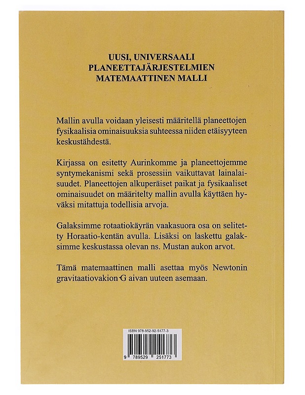 Planeettajärjestelmien geometriasta - Erkki Holpainen - Tietokirjat ja oppaat - 10105642830 - 1