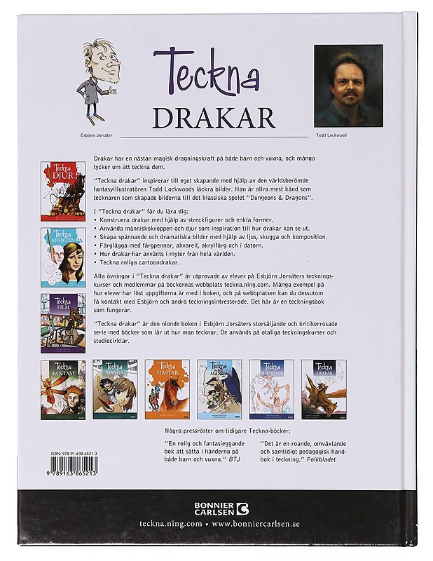 Teckna drakar - Jorsäter, Esbjörn - Tietokirjat ja oppaat - 10105642868 - 1