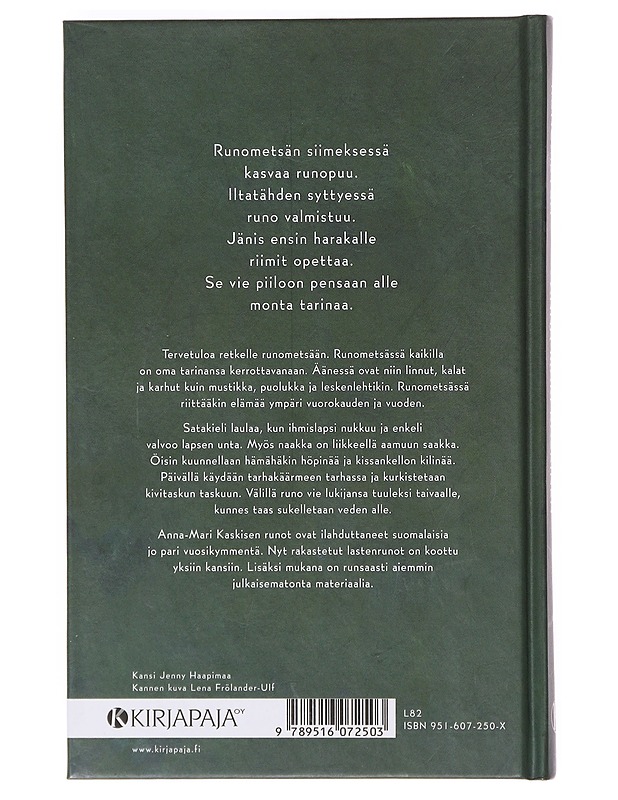 Runometsä - Kaskinen, Anna-Mari - Lastenkirjat - 10105642881 - 1