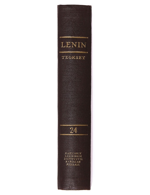 Teokset 24, -  V. I. Lenin - Historiakirjat - 10105642930 - 1