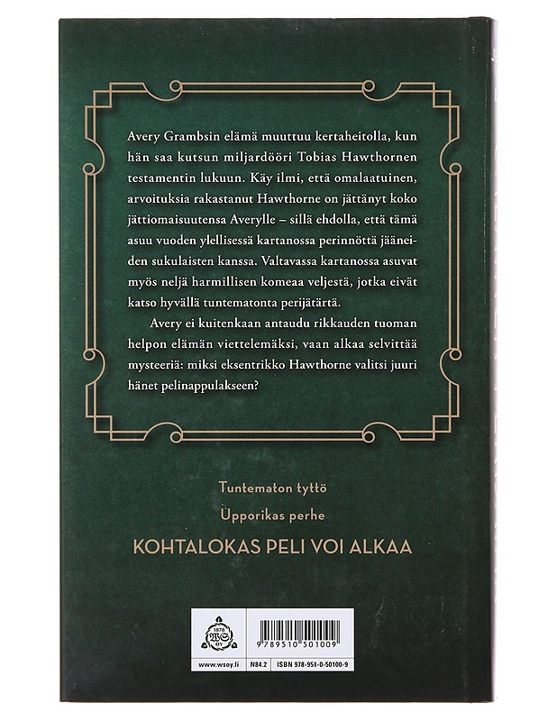 Salainen perijätär - Barnes, Jennifer Lynn - Romaanit ja novellit - 10105642977 - 1