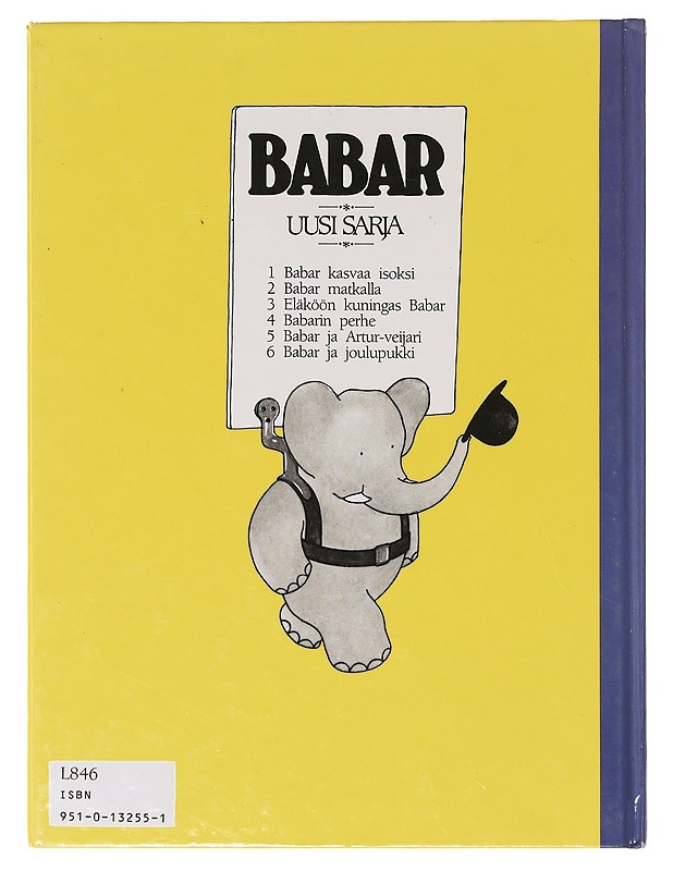 Eläköön kuningas Babar - Brunhoff, Jean de - Lastenkirjat - 10105642978 - 1